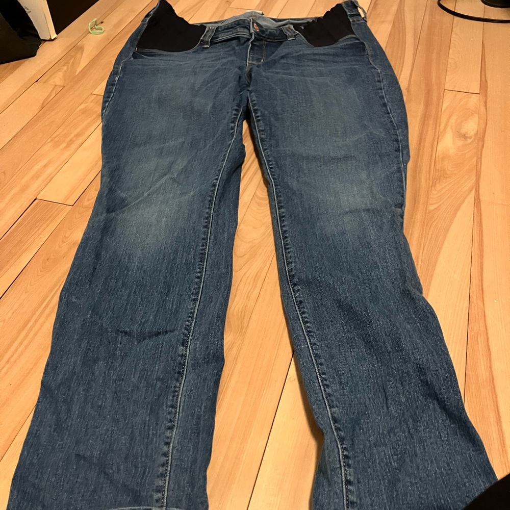 Maternity Blue Jeans